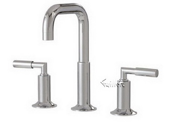 Aquabrass 27516-BN; Zara; widespread lavatory faucet; in Brushed Nickel