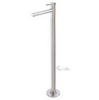 Aquabrass 27583-PC; Zara; floor-mount lavatory faucet; in Polished Chrome