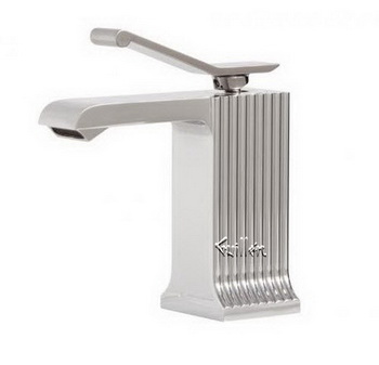 Aquabrass 43214-PC; Casanova; single-hole lavatory faucet; in Polished Chrome