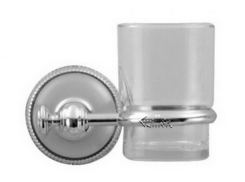 Aquabrass 502-BN; ; wall-mount tumbler holder; in Brushed Nickel