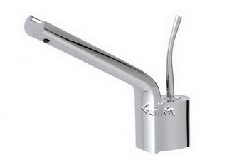 Aquabrass 80924-BN; Martini; single-hole bidet set faucet; in Brushed Nickel