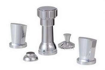 Aquabrass 80926-BN; Martini; 4 bidet set; in Brushed Nickel