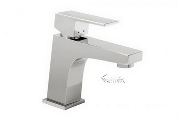 Aquabrass 81314-PC; Zeen; single-hole lavatory faucet; in Polished Chrome