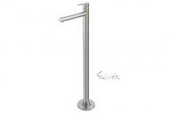 Aquabrass 96085-PC; Spider; floor-mount tub filler ; in Polished Chrome