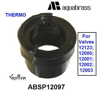Aquabrass ABSP12097; Temperature regulation stop for thermostatic valve; in Unfinish