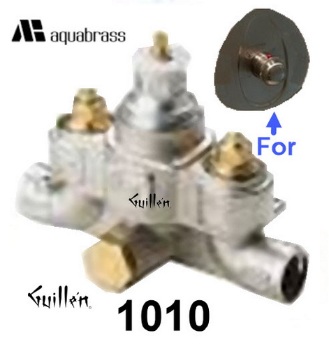 Aquabrass 1010;; 3/4 Thermostatic rough-in valve Old style specifications and parts; in Unfinish