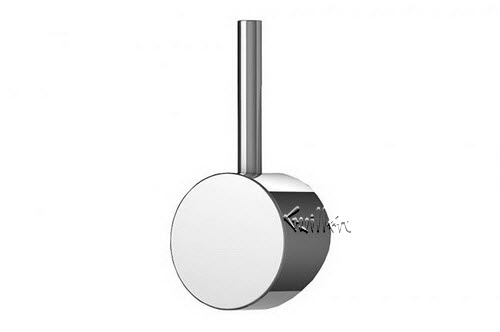 Aquabrass 12875-BN; Volare; handle N1058 shut-off valve & single-hole; in Brushed Nickel