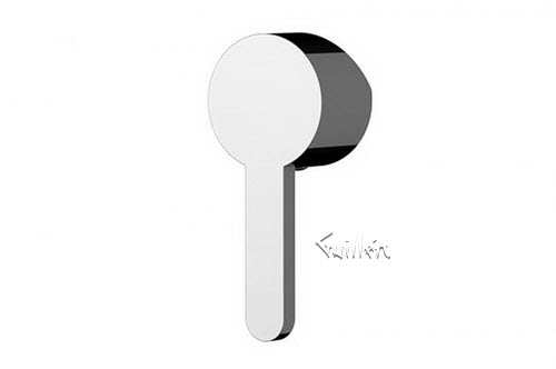 Aquabrass 14273-PC; Cabrio; handle pressure balance valve; in Polished Chrome