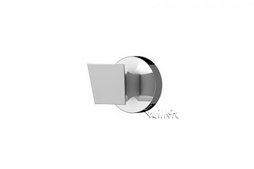 Aquabrass 33795-PC; Bridge; handle thermostatic control & shut-off valves; in Polished Chrome