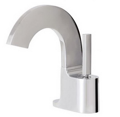Aquabrass 39544-BK; Cut; short single-hole lavatory faucet; in Black