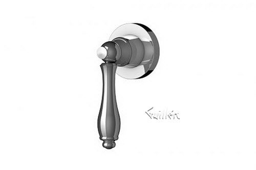 Aquabrass 44473-PC; Julia; handle thermostatic control; in Polished Chrome