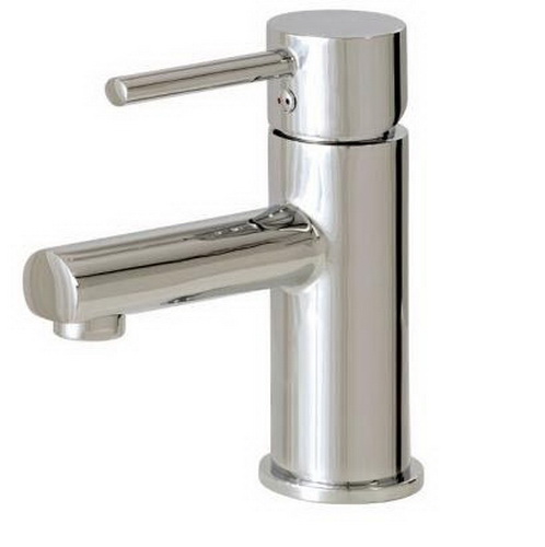 Aquabrass 45014-BN; Kiki; single-hole lavatory faucet; in Brushed Nickel