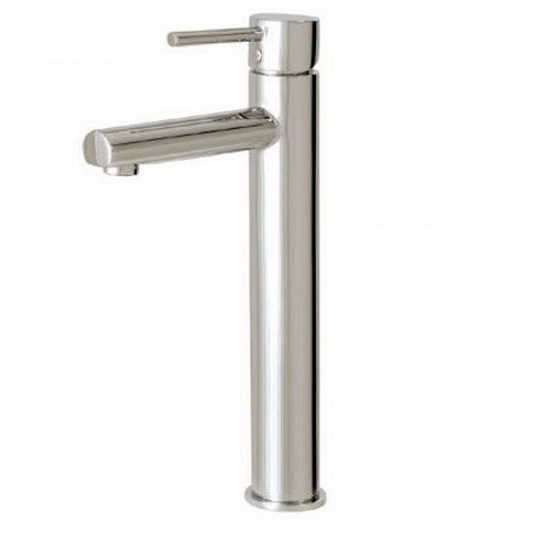 Aquabrass 45020-BN; Kiki; tall single-hole lavatory faucet; in Brushed Nickel