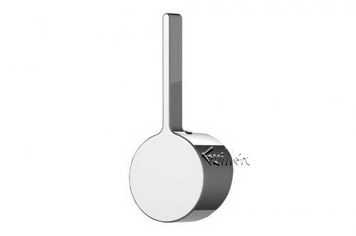 Aquabrass 68273-PC; Blade; handle N1058 shut-off valve & single-hole; in Polished Chrome