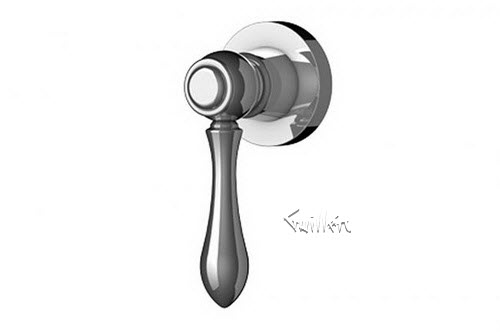 Aquabrass 69473-BN; Roma; 3/4" inch handle thermostatic control; in Brushed Nickel