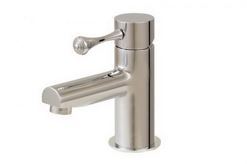 Aquabrass 7814-BN; Belmont; single-hole lavatory faucet; in Brushed Nickel