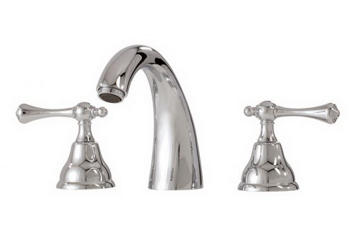 Aquabrass 7816-BN; Belmont; widespread lavatory faucet; in Brushed Nickel