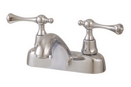 Aquabrass 7819-BN; Belmont; 4" centerset lavatory faucet; in Brushed Nickel