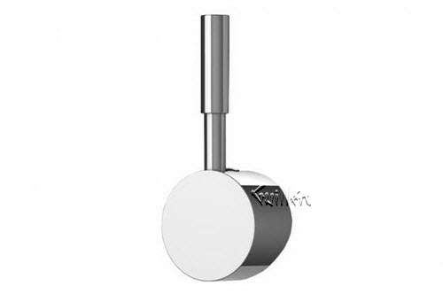 Aquabrass 78273-PC; Geo; handle N1058 shut-off valve & single-hole; in Polished Chrome