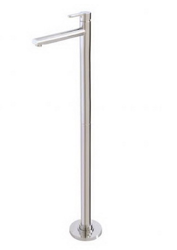 Aquabrass 89083-PC; Cabrio; floor-mount lavatory faucet; in Polished Chrome