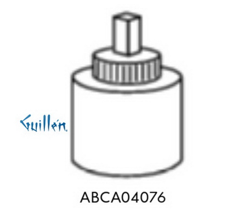Aquabrass ABCA04076;; Single lever cartridge; in Unfinish