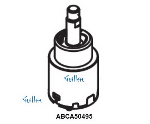 Aquabrass ABCA50495;; Single lever cartridge assembly; in Unfinish