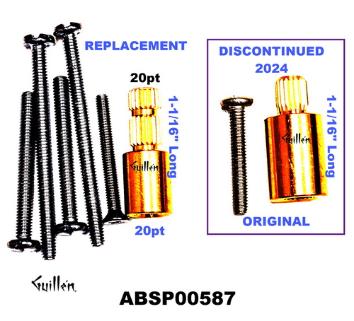 Aquabrass ABSP00587;;__ 1in 20pt; Extension adapter for thermostat cartridge; in Unfinish