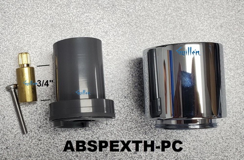 Aquabrass ABSPEXTH-PC; ; extension thermostatic; in Chrome