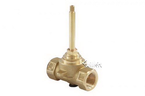 Aquabrass N1008; Totem; 3/4" shut-off volume control valve; in Unfinish
