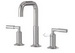 Aquabrass 27516-BN; Zara; widespread lavatory faucet; in Brushed Nickel