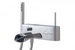 Aquabrass 32004-BN; Loveme; wall-mount filler tub with handshower; in Brushed Nickel