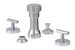 Aquabrass 32026-BN; Loveme; 4 bidet set; in Brushed Nickel