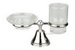 Aquabrass 416-PC; ; countertop dish and tumbler holder; in Polished Chrome