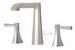 Aquabrass 53016-BN; Otto; widespread lavatory faucet; in Brushed Nickel