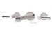 Aquabrass 53029-PC; Otto; wall-mount 8" inch centerset lavatory faucet; in Polished Chrome