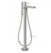 Aquabrass 61084-PC; Volare Straight; tub filler tub with handshower; in Polished Chrome