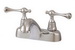 Aquabrass 7319-BN; Regency; 4" centerset lavatory faucet; in Brushed Nickel