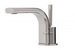 Aquabrass 75514-BN; Spark; single-hole lavatory faucet; in Brushed Nickel