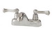 Aquabrass 8019-GD; San Remo; 4" centerset lavatory faucet; in Polished Gold