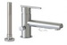 Aquabrass 96074-PC; Spider; 2 piece deck-mount tub filler with handshower; in Polished Chrome