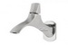 Aquabrass 98029-BK; Stiletto; wall-mount lavatory faucet; in Black