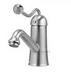Aquabrass 9914-PC; Iris; single-hole lavatory faucet; in Polished Chrome