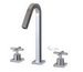 Aquabrass X7716-PC; Xsquare; widespread lavatory faucet; in Polished Chrome