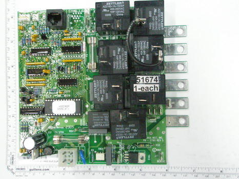 Balboa 51674; Hawkeye; board H50D super duplex with phone plug; in Unfinish   non-returnable