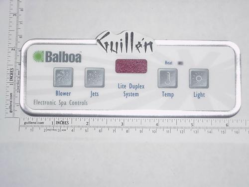 BALBOA 51676 PANEL BALBOA E4 LT DIG 8COND VL403
