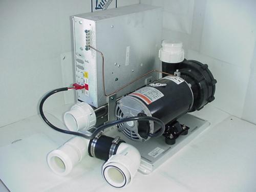 Balboa 52085; ; M7A 120 / 240 volt 1.0 hp pump motor spa kit control system; in Unfinish; Discontinued Product