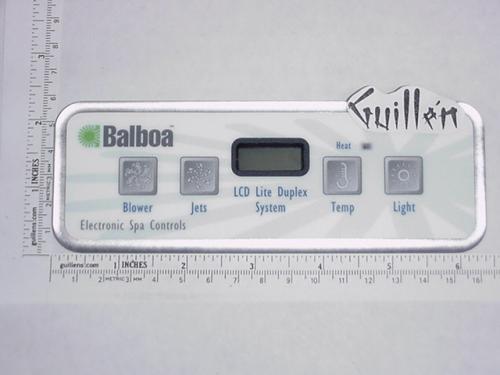 Balboa 54094; ; balboa lite duplex digital panel (1 jet button blower lite) lcd electronic; in unfinish  non-returnable