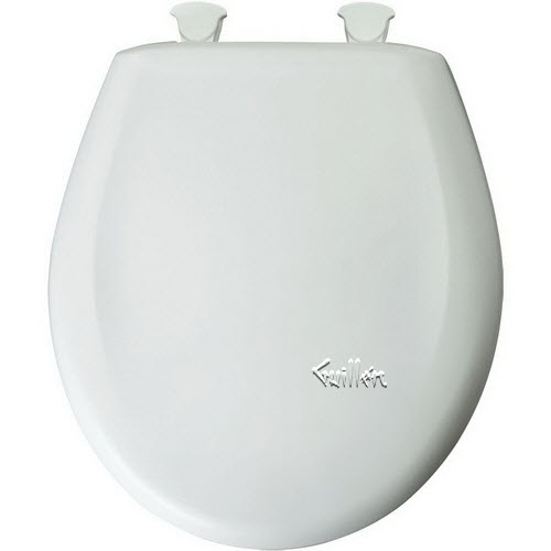 Bemis 200SLOWT 020; ; Round Closed Front Toilet Seat; in Crane White