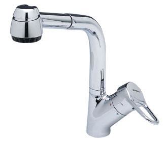 Blanco 157-081; Blancomodera;  kitchen faucet pull-out repair replacement technical parts breakdown; in Unfinish   157-081-CR; 157-081-ST