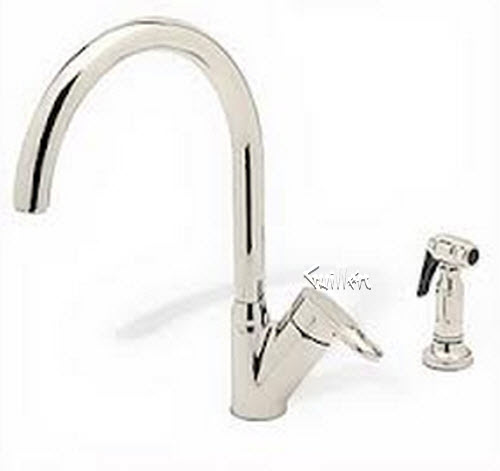 Blanco 440581; Neo Rados; kitchen faucet with metal side spray stainless; in Satin Nickel; Discontinued Product